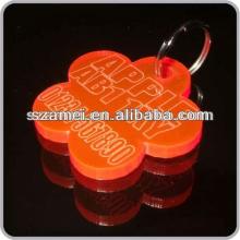 POP beautiful metal lollipop shape key chain/acrylic key chain/key chain