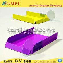 POP wood chewing gum display/acrylic taray/acrylic