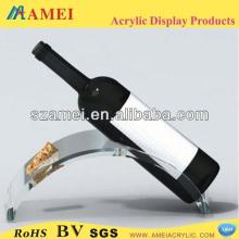2013 hot sale customized acrylic red wine display rack