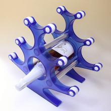 wholesale  unique  design acrylic display/Acrylic Red  Wine  Display Stand
