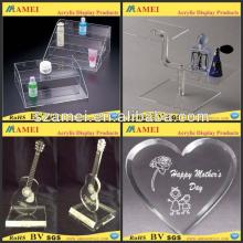 high quality pop acrylic display products/acrylic red wine display