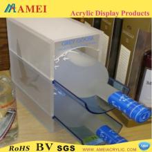 2014 new novelty clear acrylic display/Acrylic Red Wine Display