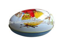 Easter egg tin box for cookies candies and chocolates