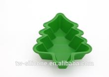 Silicone Christmas tree  cake  decoration  tool s  cake   box 