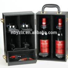 Promotion 2 bottle wine gift box for champagne