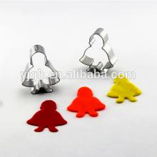 100% Food grade little hero metal cookie cutters FDA standard cake decorating tools