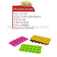 Hot sale factory direct price pc chocolate mould with 12 different designs