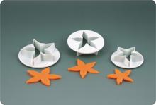 plastic biscuit maple leaf Cookie mould,cake decorating tools,fondant moulds