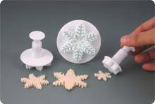 plastic biscuit snow Cookie mould,cake decorating tools,fondant moulds