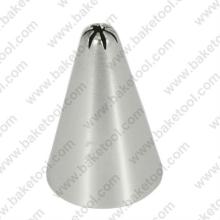 Stainless steel cake decorating nozzles,Closed star nozzles