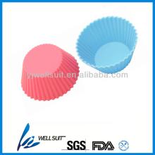 Food grade silicon round shape moulds cake decorating