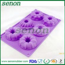 Best quality with full certificate factory customize and wholesale silicone molds for cake decoratin