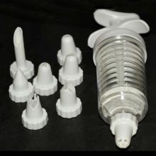 Plastic Cake Decorating Tips Nozzles 8 Set Piping Icing Syringe Set