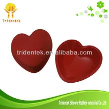 Durable Wedding Heart Shape silicone molds for cake decorating
