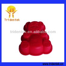 Cute Bear Shape Silicon  Moulds   Cake  Decorating