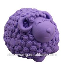 silicone hotel bar mold 3D sheep chocolate craft toilet molds R0843