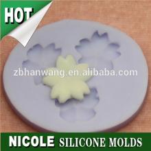 F0107 Beautiful Flower Silicone Fondant Molds Sugar Paste Cake Decorating Moulds