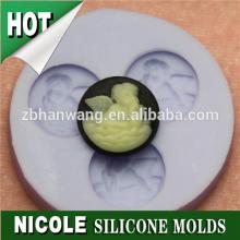 F0108 Beautiful silicone fondant sugar paste angel baby cake decorating moulds