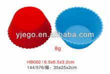 Silicone mould in cake decorating
