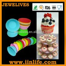 Oven safe silicon  cup   cake   maker 