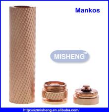 2014 Latest mechanical mod hottest vape mod wholesale ss mankos mod