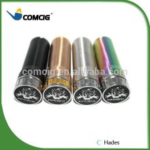 2014 most popular colorful silver firing pin 26650 hades mod 1:1 clone ecig for adult gift