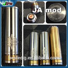 New product 2014 mechanical ja mod, ja mod clone, ja mod with 18650 battery