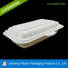 100% Biodegradable Disposable Corn Starch Boxes For  Takeaway 