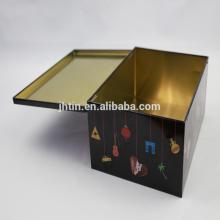 The classic chocolate tin cans/ food grade tin can