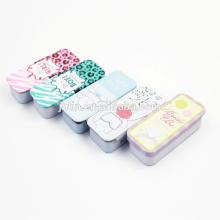 Tin Box with sliding Lid for chewing Gum wholesale