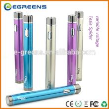 Tesla spider battery Egreens Tech 1300mah colorful ego twist battery tesla spider