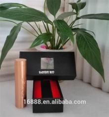 Newest e cig mod haribon mod red copper and SS color fit 18350 18500 18650 battery 510 screw thread