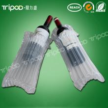 China PE bag cheapest red wine protective bottle packaging