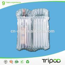 red  wine  air bag,column bag for protective,dirt protection air bag for  import ed  wine 