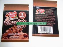 plastic cookie bag for milk chocolate bar