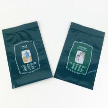 Vivid Printed OEM Plastic ziplock branded tea bags