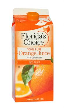 ORANGE JUICE FROM FLORIDA