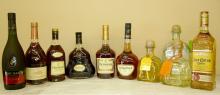 HENNESSY, MARTEL L,REMY MARTIN,KELT,HINE,COURVOISIRE
