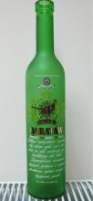 glass bottle decorated QARATAW