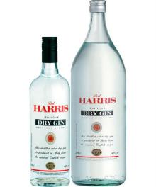 RED HARRIS  DRY   GIN 
