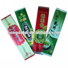 Flexible colorful custom printing aluminum foil tea bags