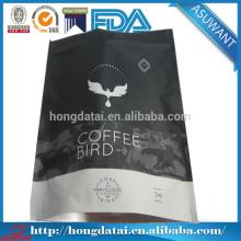 eco ink custom printing plastic empty green coffee tea bags