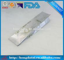 Side gusseted tea packaging bag/empty tea bag