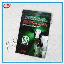 small plastic zipper bag/uht milk packed