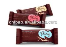 automatic chocolate candy bar pillow packing machine