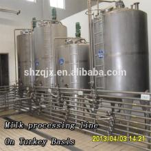 2000L/H Pasteurized milk complete processing line on turkey basis