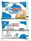 UHT milk packing bag
