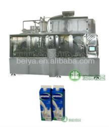 ultrasonic clean milk filling machine for  gable   top   carton 