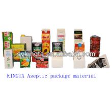 Aseptic juice Gable top paper cartons