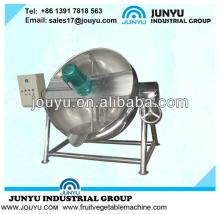 Good quality 200 liter steam jacketed cooking kettle